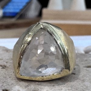 Soothe Aquamarine Ring sz 8