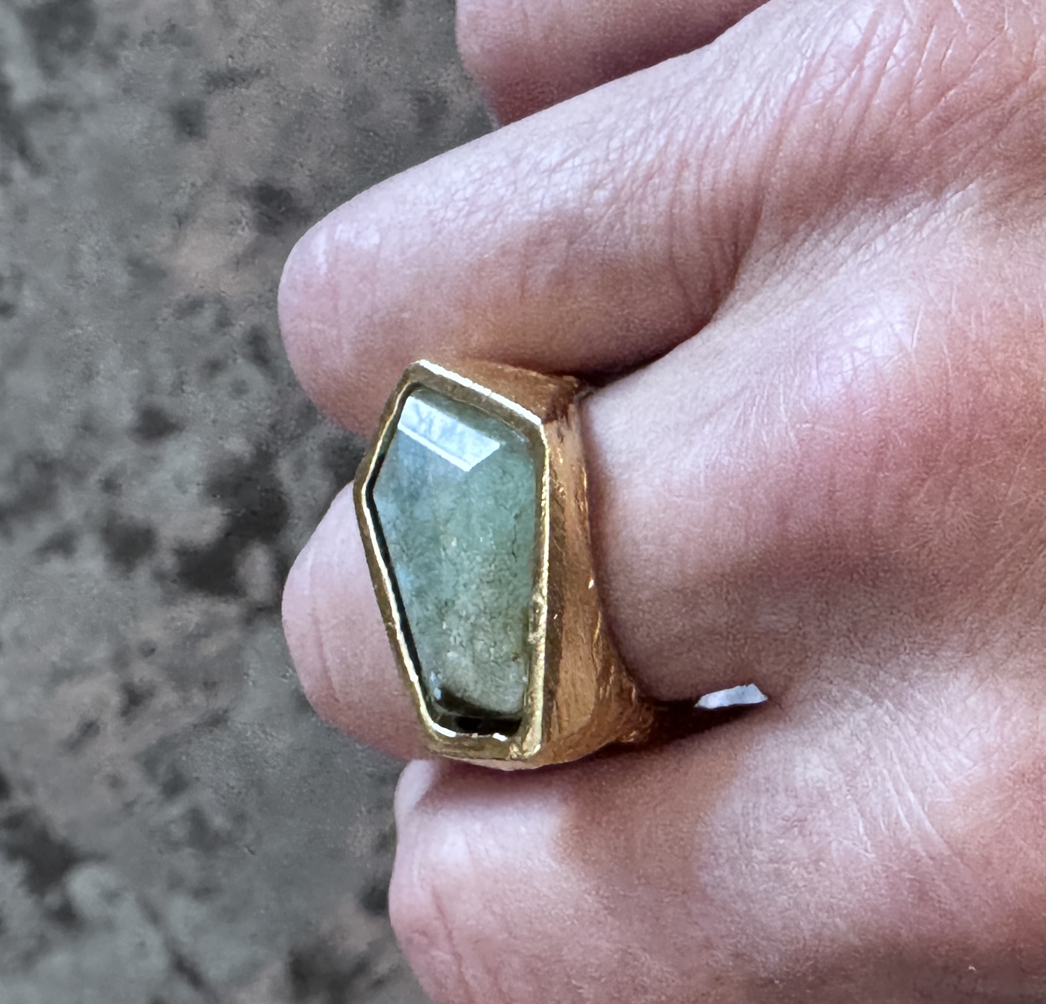 Soul Emerald Ring size 8 - Image 2