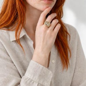 Sunshine in My Heart Citrine Ring size 7